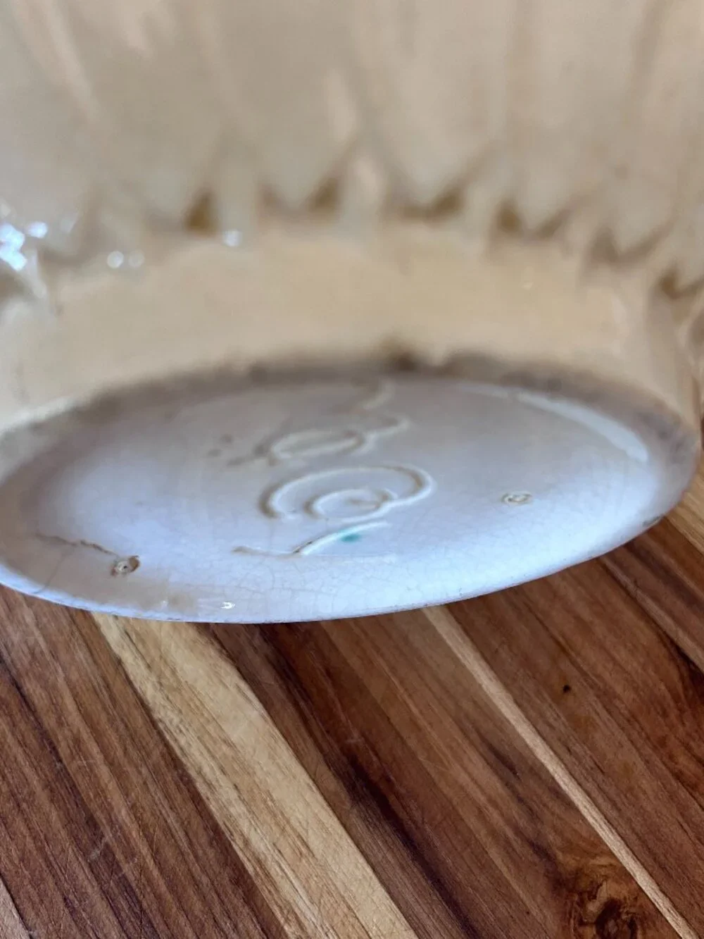 McCoy ceramic mixing bowl in the 